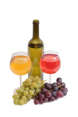 Bardağı ve üzüm üç