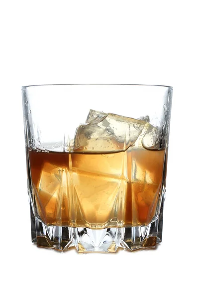 Whiskey en ijs acht — Stockfoto