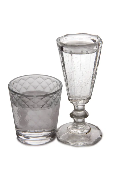 Vodka em vidro sete — Fotografia de Stock