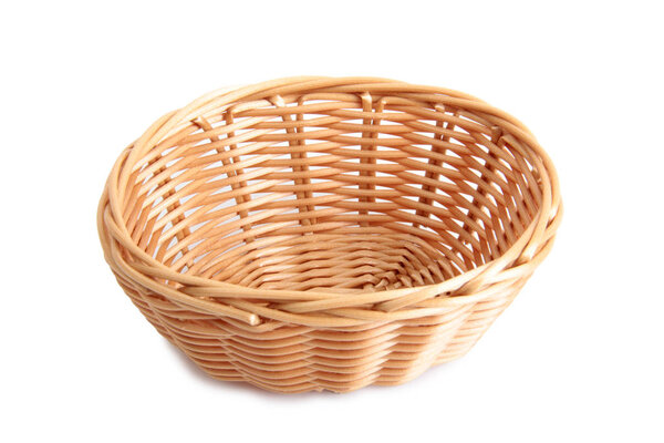 Basket on white one