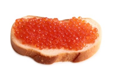 Havyar ekmek dört üzerinde