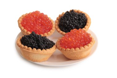 Havyar plaka üç üzerinde