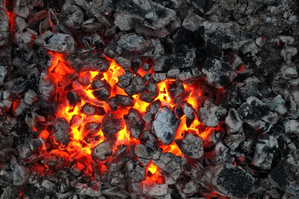 Fogo no escuro oito — Fotografia de Stock