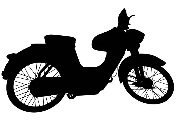 Vintage moto do motor nove — Vetor de Stock