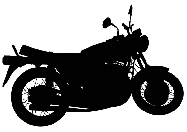 Moto vintage six — Image vectorielle
