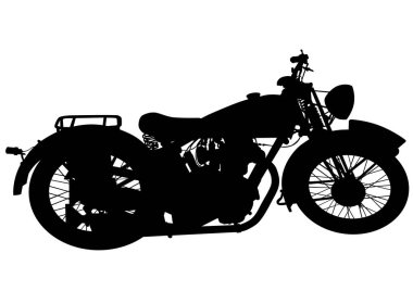 Vintage motor bisiklet