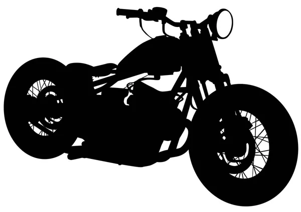 Oldtimer-Motorräder zwei — Stockvektor