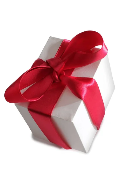 Box and ribbon three — Stock Photo, Image