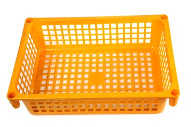 Üstünde beyaz bir sepet