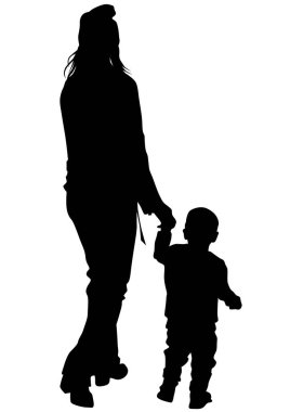 Anne ve çocuk dört