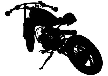 Vintage motorlu araç altı