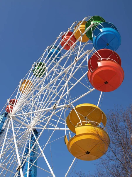 Riesenrad drei — Stockfoto