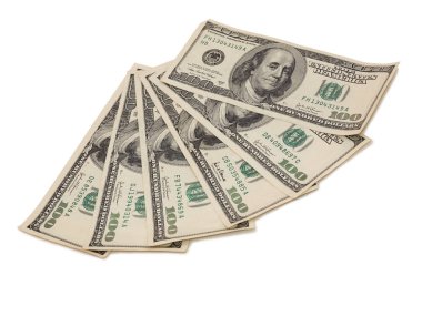 Beyaz iki kağıt dolar