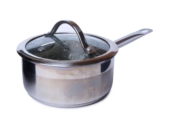 Pentola metallica cucina due — Foto Stock