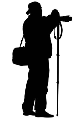 Fotoğraf adam beyaz dört üzerinde