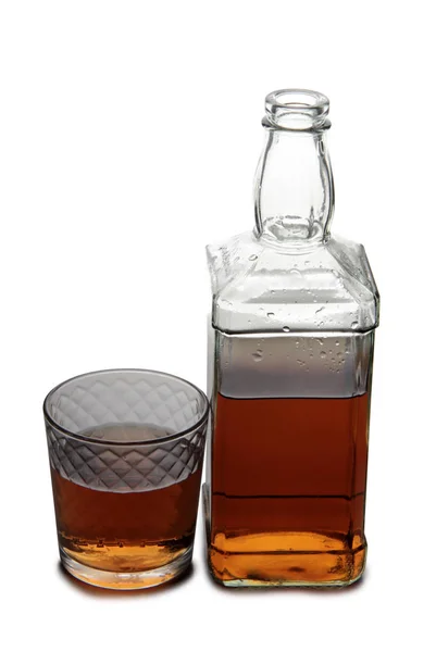 Brandy en vidrio ocho — Foto de Stock
