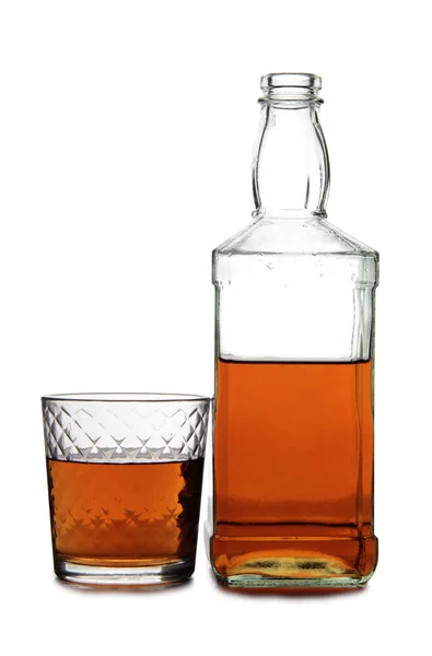 Brandy en vidrio nueve — Foto de Stock