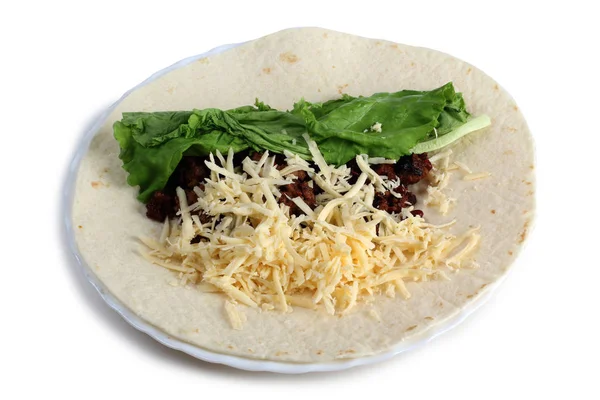 Μεξικάνικο burrito επτά — Φωτογραφία Αρχείου
