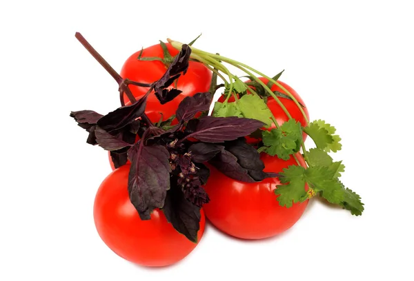 Verduras crudas en blanco tres — Foto de Stock