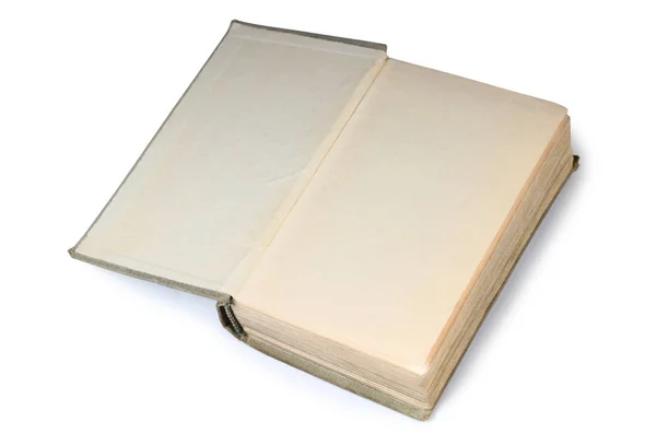Старая книга о белом два — стоковое фото