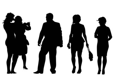 Düğün insanlar üç