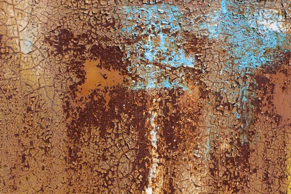Metal duvar bir kirli — Stok fotoğraf