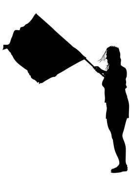 Kadınlar beyaz bayrak iki