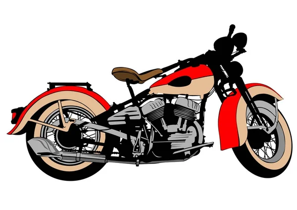 Club de motociclistas tres — Vector de stock