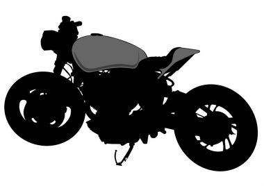 Beyaz yedi Retro Bisiklet