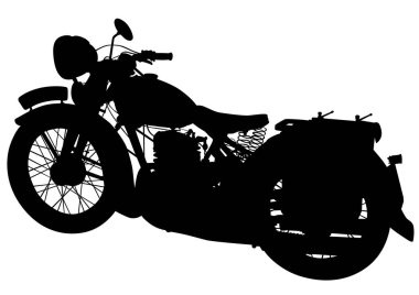 Beyaz üç Retro Bisiklet