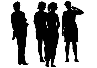 Sokak iki kalabalık insanlar