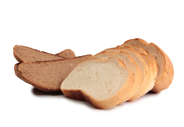 新鲜面包三 — 图库照片