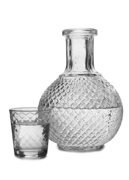 Wódka w szkło trzy — Zdjęcie stockowe