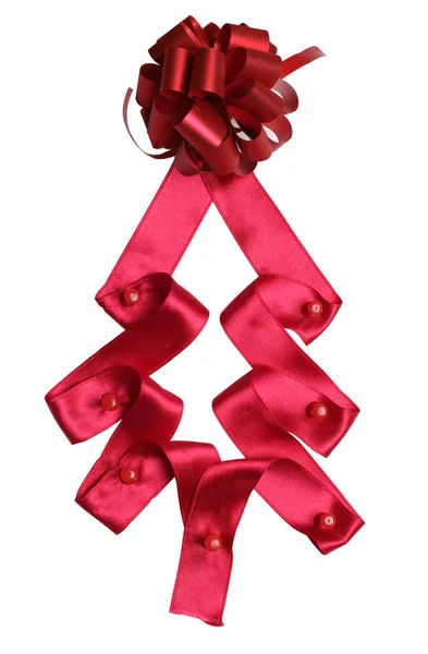 Christmas ribbons two — Stock Photo, Image