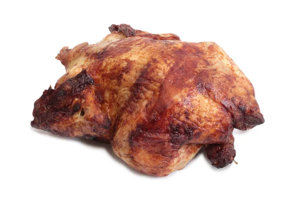 Pedaço Carne Crua Frango Fundo Branco — Fotografia de Stock