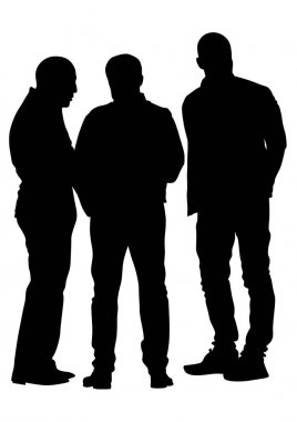 Beyaz arka plan üzerinde büyük kalabalıklar kişi