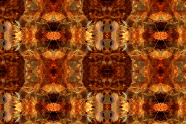 Fire Flame Seamless Pattern Dark Background — Stock Photo, Image