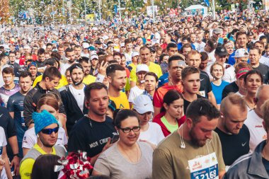 15 Eylül 2018 Minsk Belarus Yarı Maraton Minsk 2019