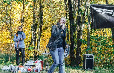 14 Ekim 2018, Minsk, Belarus. 2018 Olimpik Kros Kupası XCO, Medvezhino