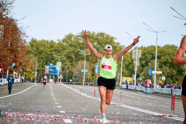 15 Eylül 2018 Minsk Belarus Yarı Maraton Minsk 2019