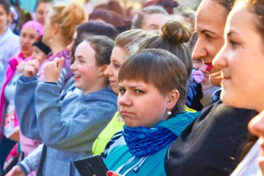 8 Mart 2019, Minsk Belarus Yarışı Kadınlar Günü onuruna 8 Mart