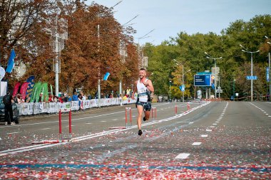 15 Eylül 2018 Minsk Belarus Yarı Maraton Minsk 2019