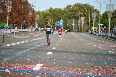 15 Eylül 2018 Minsk Belarus Yarı Maraton Minsk 2019