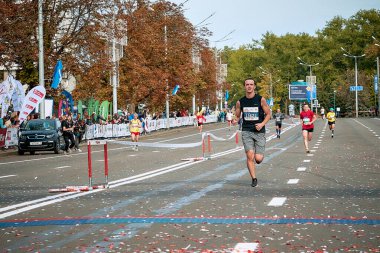 15 Eylül 2018 Minsk Belarus Yarı Maraton Minsk 2019