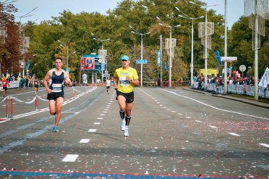 15 Eylül 2018 Minsk Belarus Yarı Maraton Minsk 2019