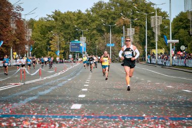 15 Eylül 2018 Minsk Belarus Yarı Maraton Minsk 2019