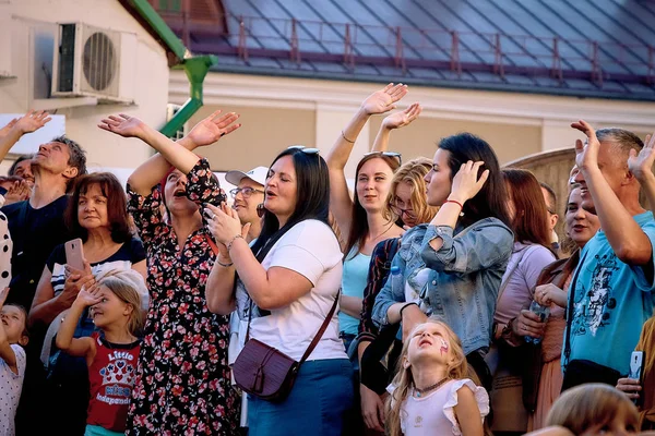 1 juni 2019 Feesten in de stad op de dag van de Zweedse cultuur — Stockfoto