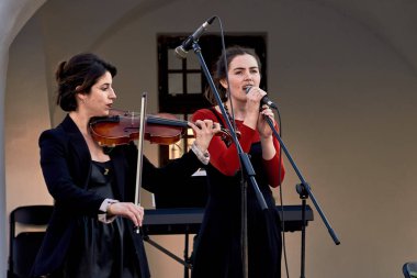 25 Mayıs 2019 Minsk Belarus Caddesi Şenlikleri