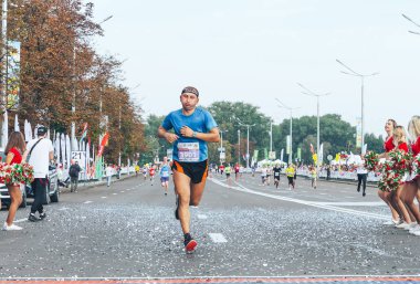 Yarı Maraton Minsk 2018 Şehirde Koşu