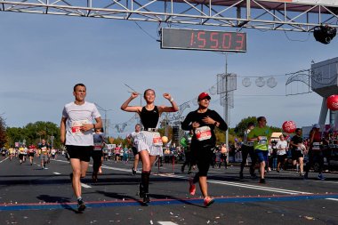 Yarı Maraton Minsk 2019 Şehirde Koşu